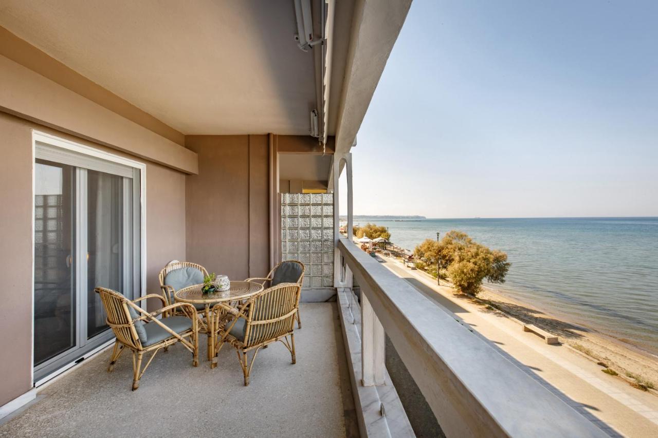 Metaxa Seafront Apartment Peraía Exteriör bild